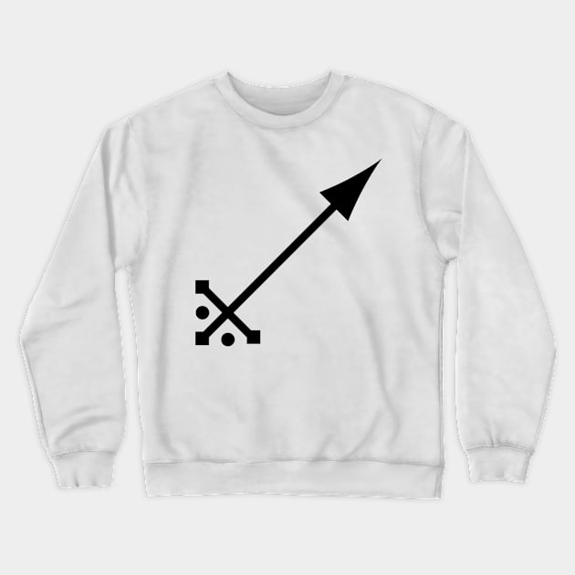 Iron Alchemy Symbol Crewneck Sweatshirt by sciencenotes